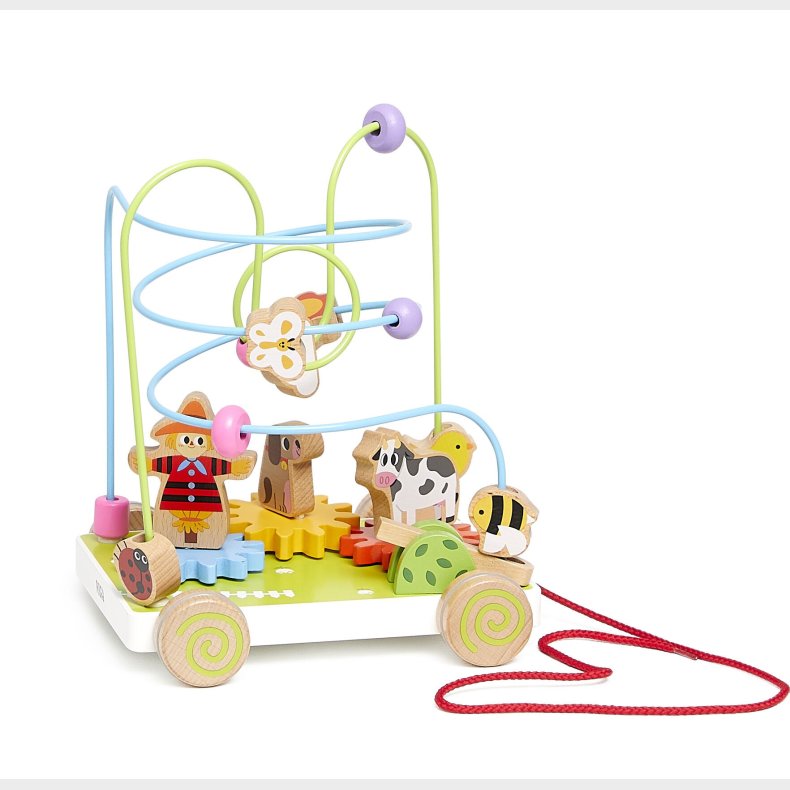 VIGA Trklegetj med Kuglebane og Drejehjul