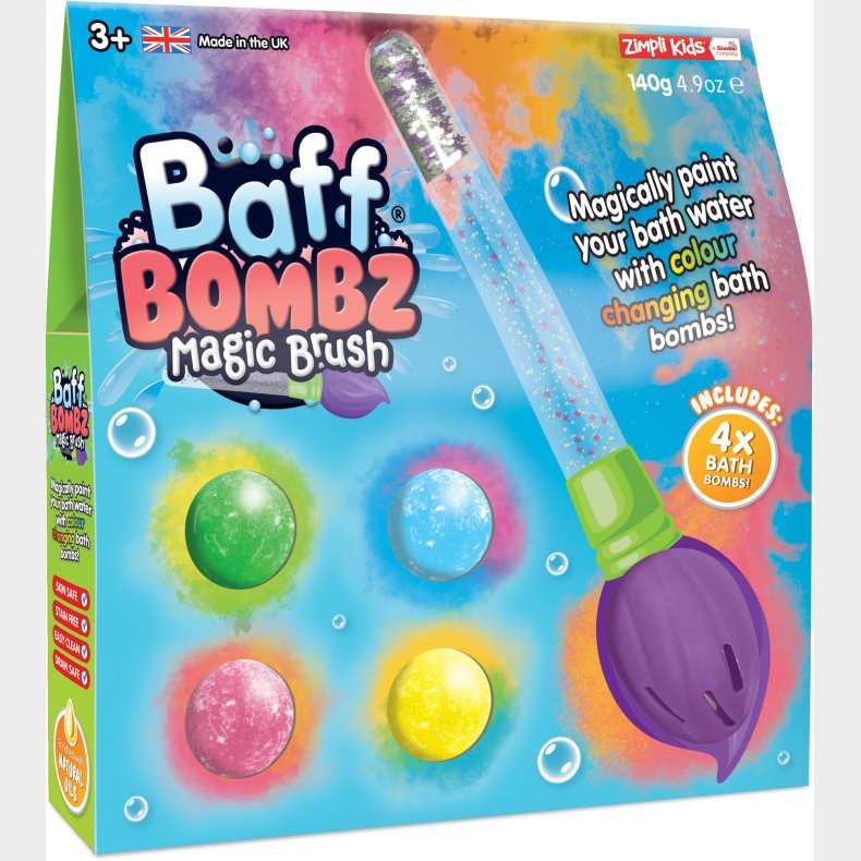 Zimpli Kids Baff Bombz Badelegetj Magic Brush