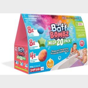 Zimpli Kids Baff Bombz Badebomber Mega Pack