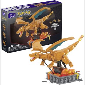 Mega Pokmon Byggest Motion Charizard, 1664 dele