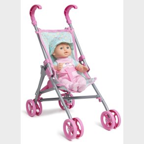 Cloudberry Castle Dukke Leah med Klapvogn