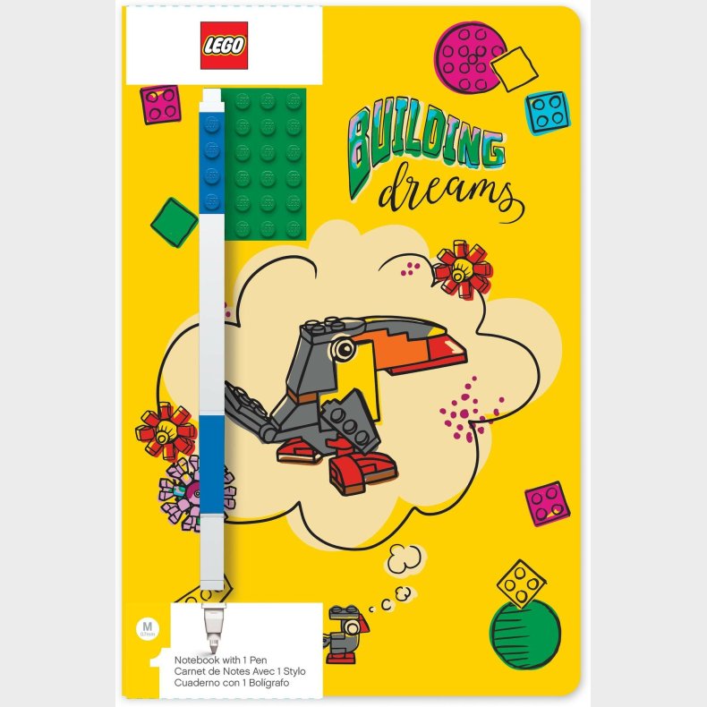 LEGO Building Dreams Notesbog med Kuglepen