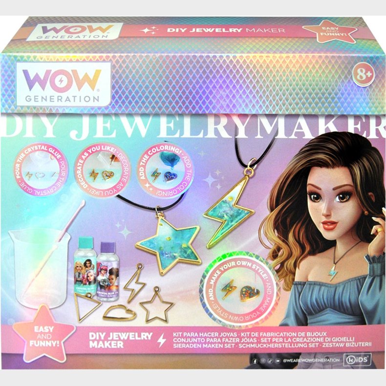WOW Generation DIY Resin Smykkest