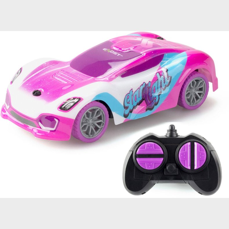 Silverlit Exost Fjernstyret Bil Star Light 1:34