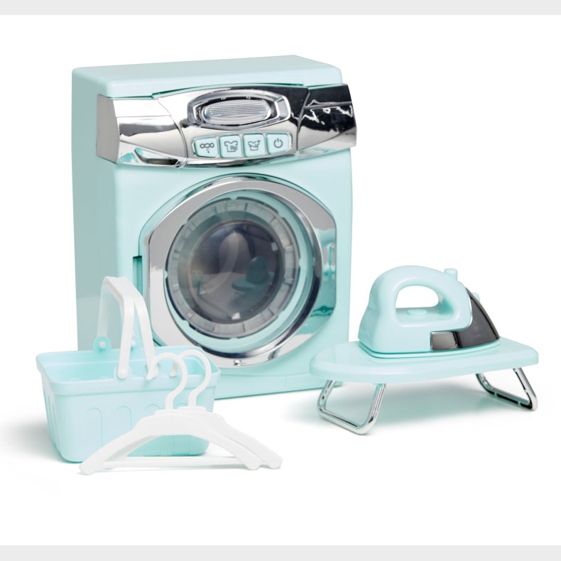 Cloudberry Castle Vaskemaskine med Tilbehr, Mintgrn