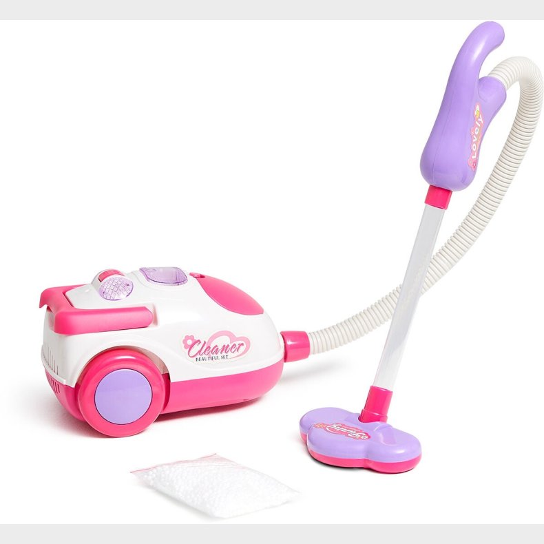 Cloudberry Castle  Elektrisk Stvsuger med Lys &  Lyd, Pink