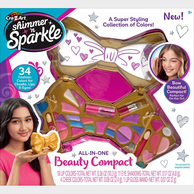 Shimmer n' Sparkle Beauty Compact Makeupst