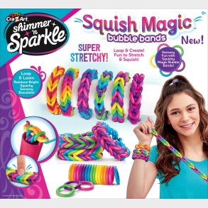 Shimmer n' Sparkle Squish Magic Bubble Armbndsst
