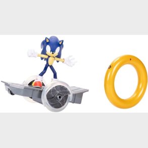 Sonic Speed Fjernstyret Skateboard med Figur
