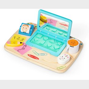 Melissa & Doug Work &  Play Desktop Aktivitetstavle