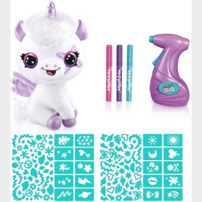 Style 4 Ever Airbrush Bamse Selvlysende Enhjrning