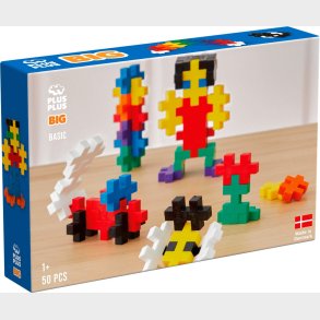 Plus Plus BIG Byggest Basic Mix 50 Dele