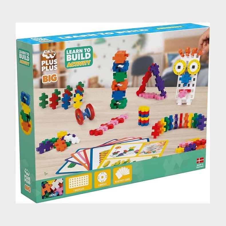 Plus-Plus BIG Learn to Build Aktivitetsst