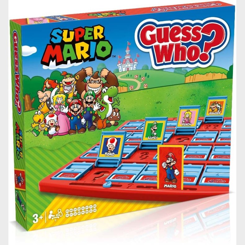 Super Mario Hvem Er Hvem?-Spil
