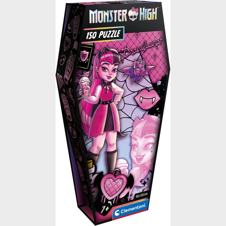 Clementoni Monster High Draculaura Puslespil 150 Brikker