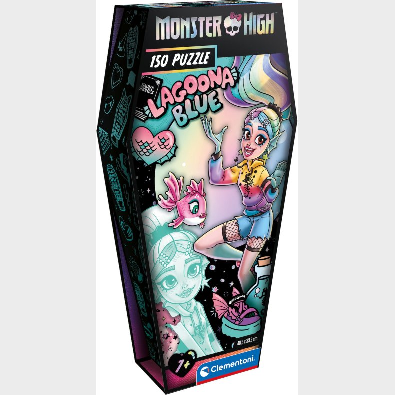 Clementoni Monster High Lagoona Blue Puslespil 150 Brikker