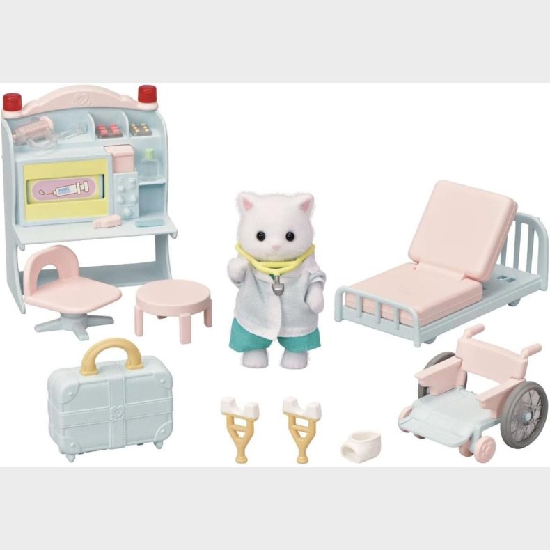Sylvanian Families Dukkehustilbeh�r med L�gefigur