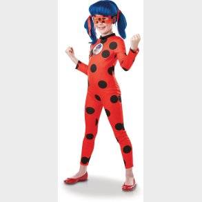 Miraculous Ladybug Tikki Kostume med Maske, 3-4 r