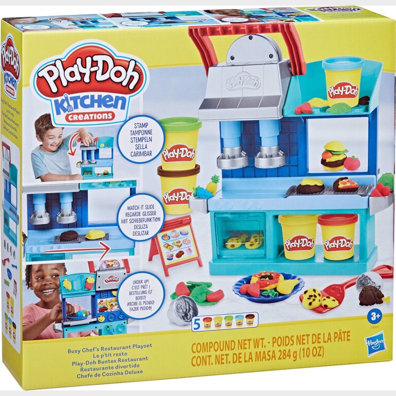 Play-Doh Kitchen Creations Legest Kokkens Restaurant