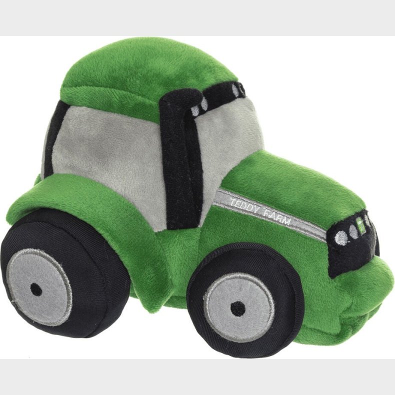 Teddykompaniet Teddy Farm Bamse Traktor 18 cm