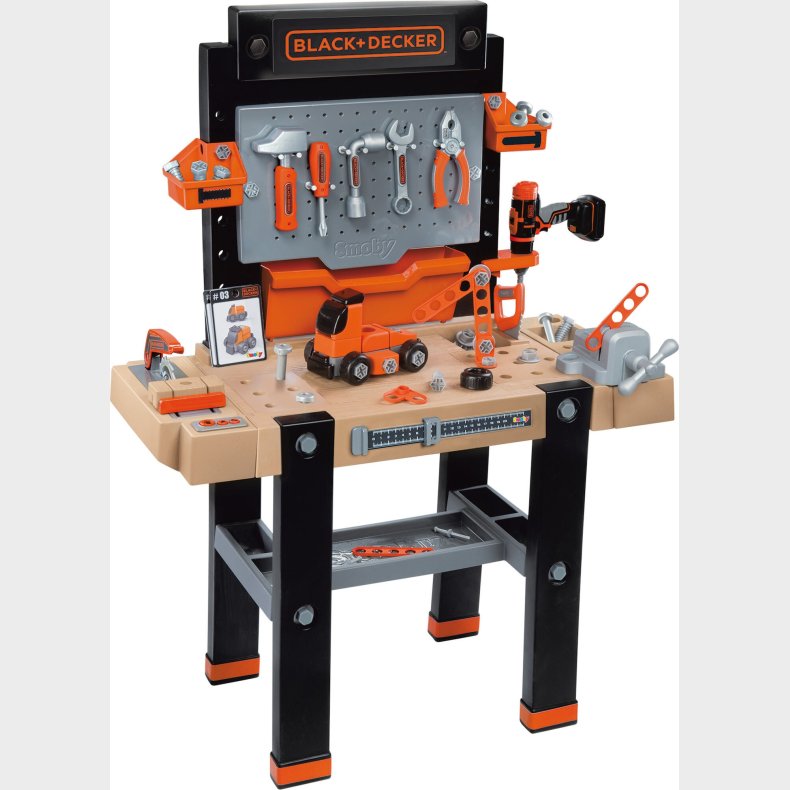 Smoby Black &  Decker Bricolo Ultimate Arbejdsbnk