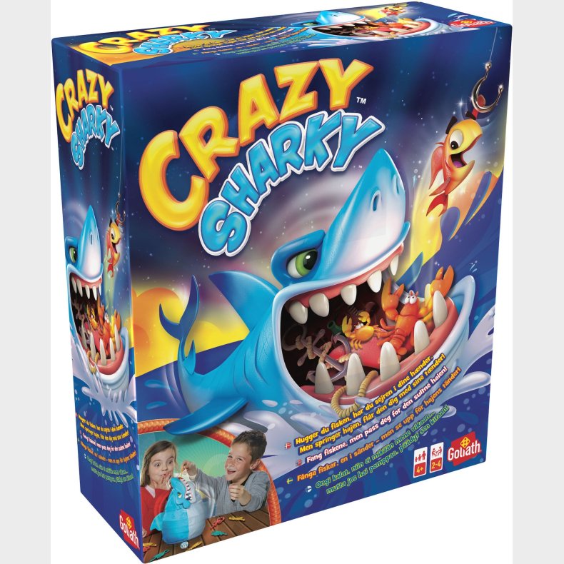 Goliath Games Crazy Sharky Spil