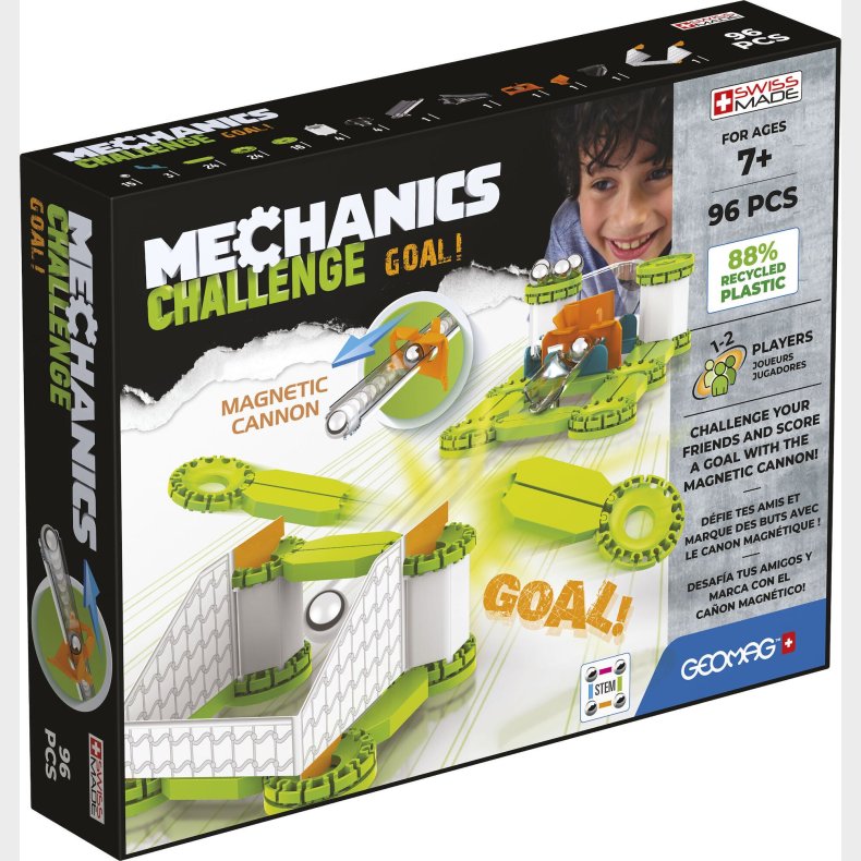 Geomag Mechanics Challenge Goal Byggest 96 Dele