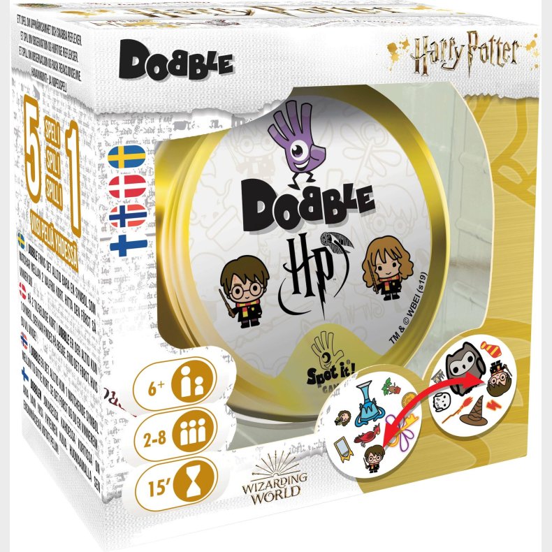 Asmodee Harry Potter Nordic Harry Potter Nordic Brtspil