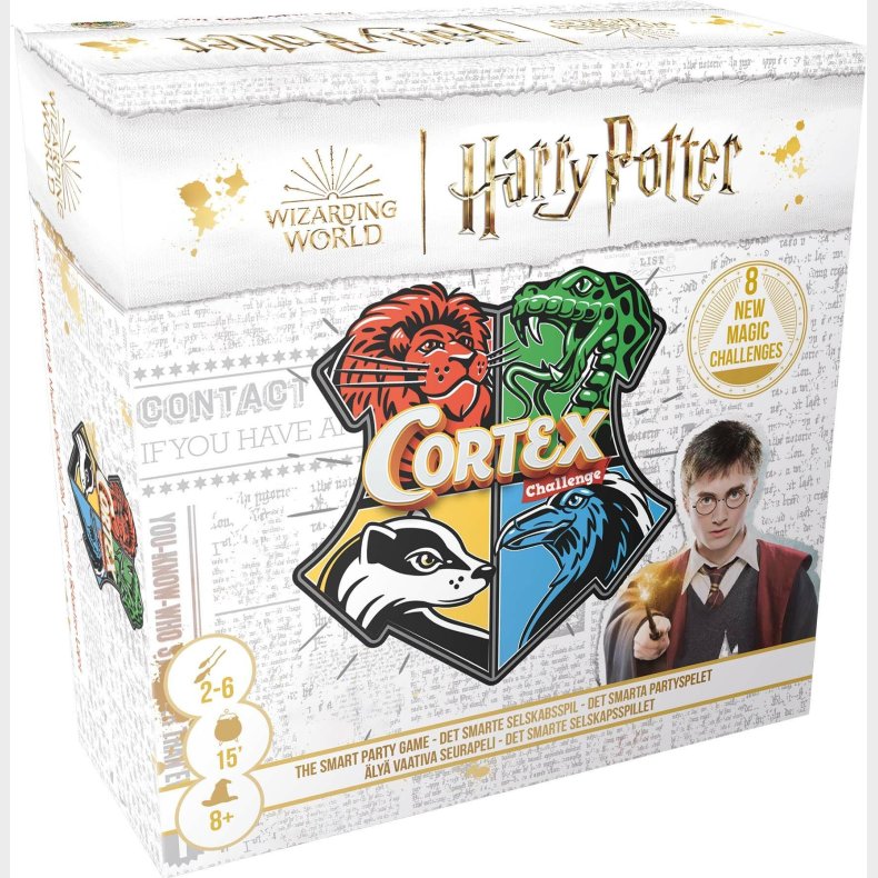 Asmodee Cortex Harry Potter Nordic Brtspil