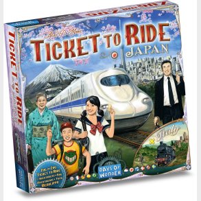 Asmodee Ticket to Ride Map Collection Japan-Italy Brtspil