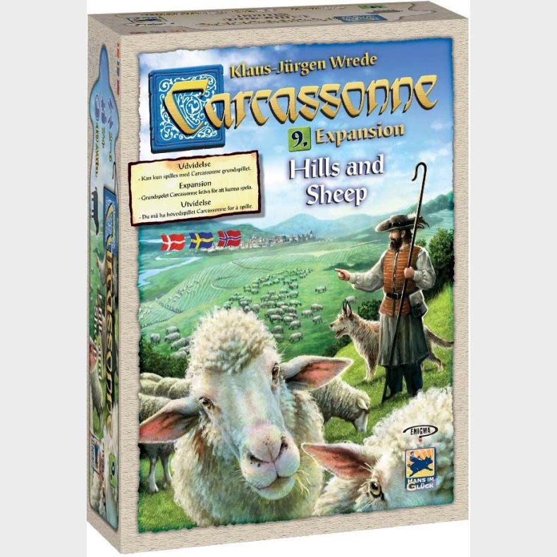 Carcassonne Expansion 9: Hills &amp;  Sheep