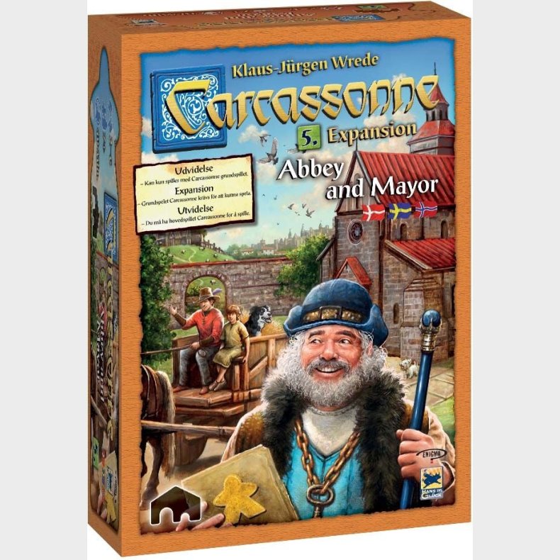 Carcassonne Expansion 5: Abbey &amp;  Mayor