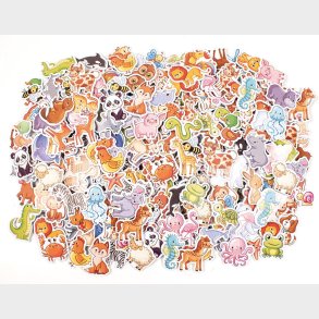 Playbox Klistermrker Dyremotiv 500 Stk.