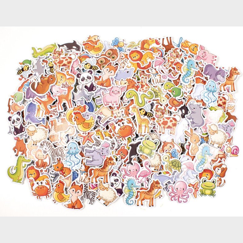 Playbox Klistermrker Dyremotiv 500 Stk.