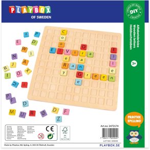 Playbox Alfabetbrt 100 Bogstaver
