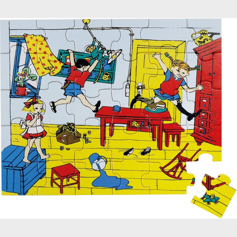 Pippi Trpuslespil 30 Brikker