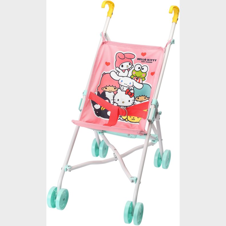 Hello Kitty Dukkeklapvogn