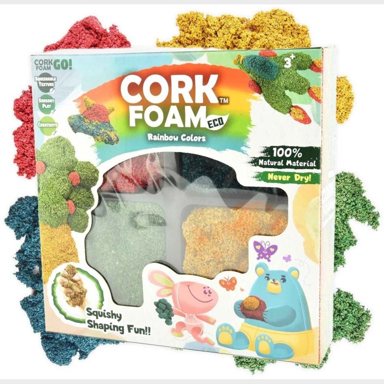 Robetoy Korkskum Regnbue