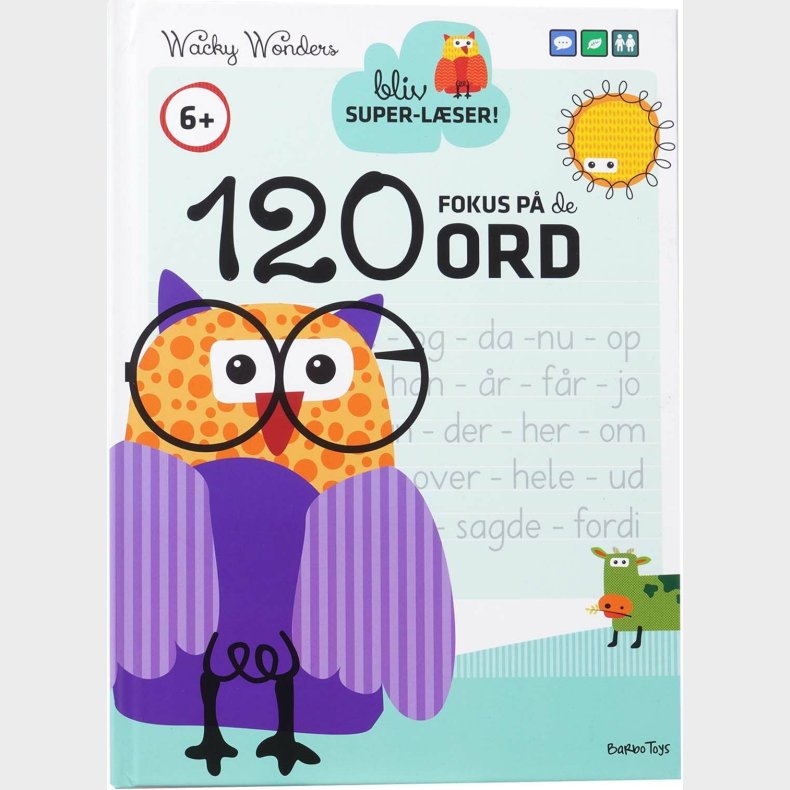 Wacky Wonders Bog - L�r de 120 vigtigste ord