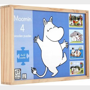 Mumitroldene 4 Trpuslespil 4x12 Brikker