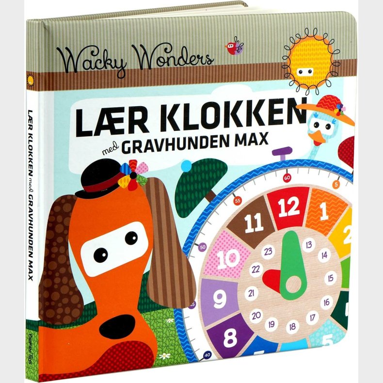 Wacky Wonders Bog - L�r om Klokken med hunden Max
