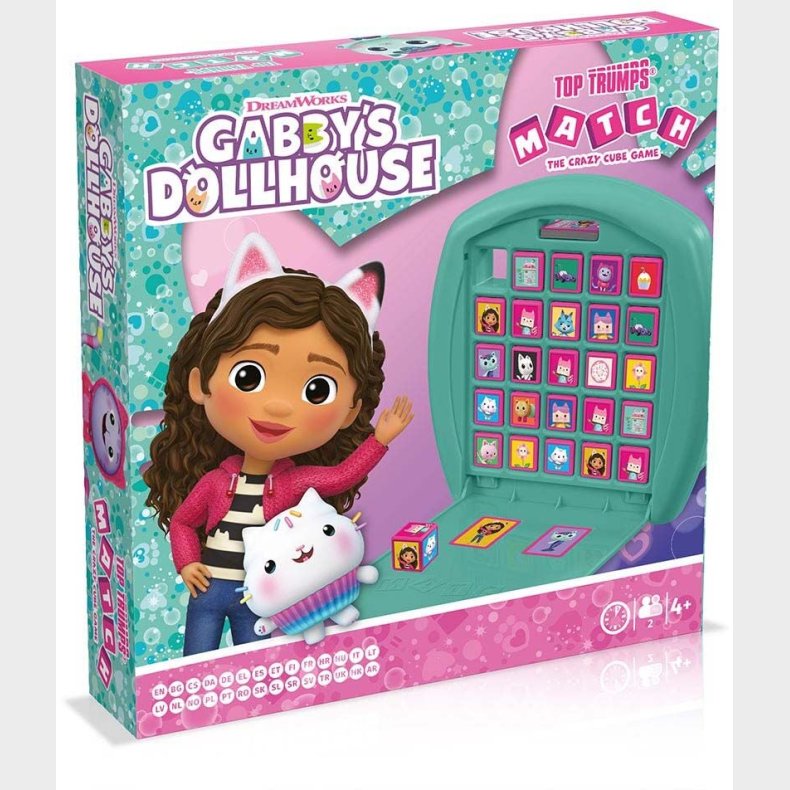 Top Trumps MATCH Gabby's Dollhouse Spil