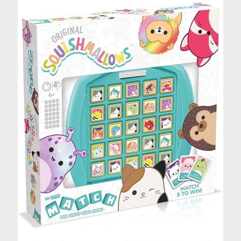 Top Trumps MATCH Squishmallows Spil