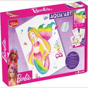 Maped Creativ Barbie Akvarelst med Skabeloner