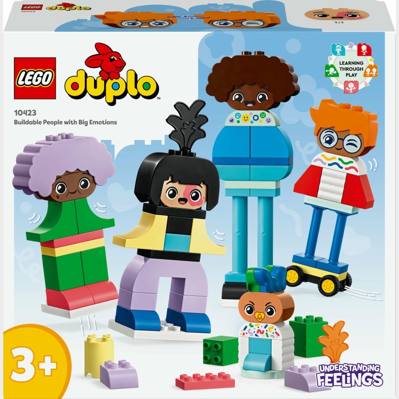 LEGO DUPLO Town 10423 Byg selv-personer med store flelser