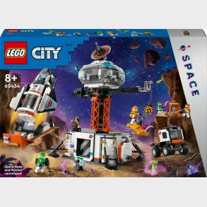 LEGO City 60434 Rumbase og raketaffyringsrampe