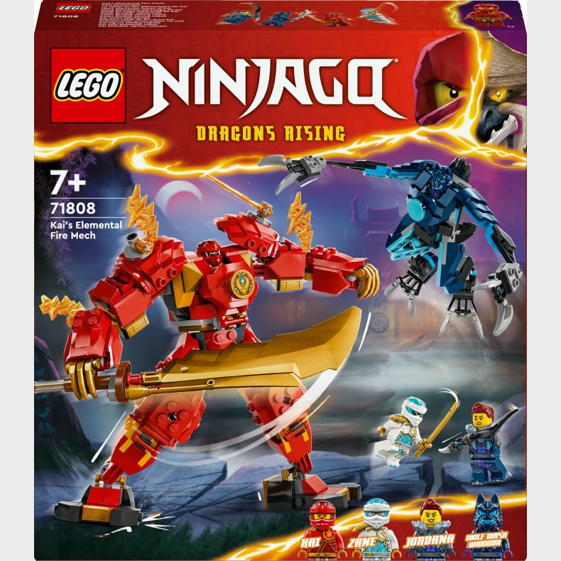 LEGO Ninjago 71808 Kais ild-elementrobot