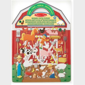 Melissa & Doug Klistermrkebog Bondegrd 52 Stk.