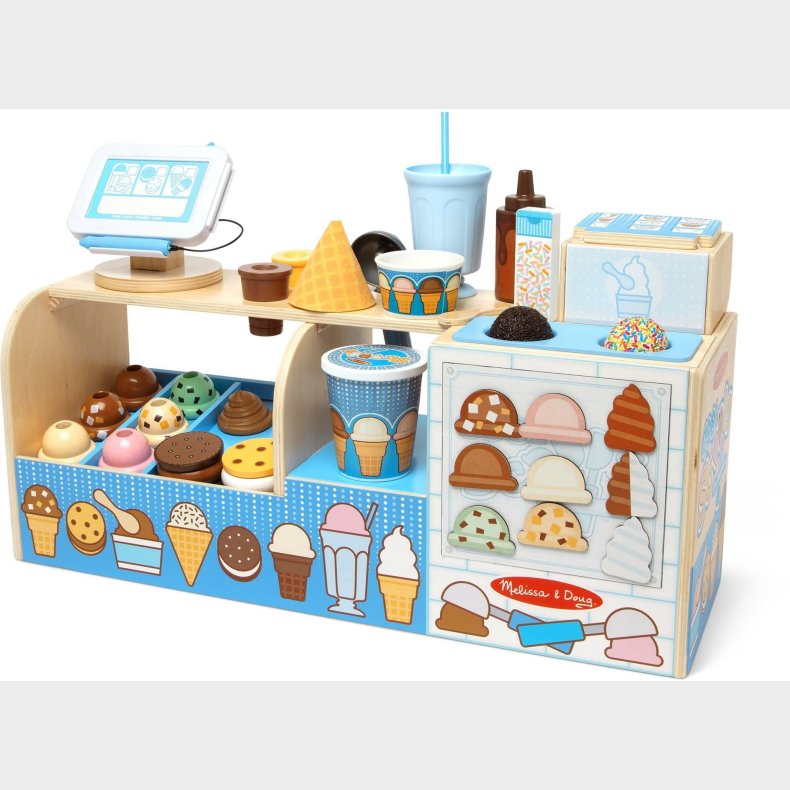 Melissa &amp; Doug Cool Scoops Isbod 42 Dele