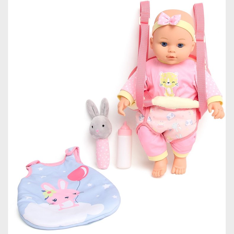 Cloudberry Castle Dukke med Sovest Nelly 40 cm